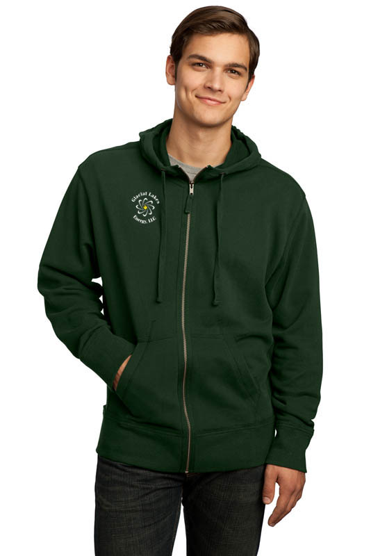 District Threads Vintage French Terry Full-Zip Hoodie District Threads Vintage French Terry Full-Zip Hoodie